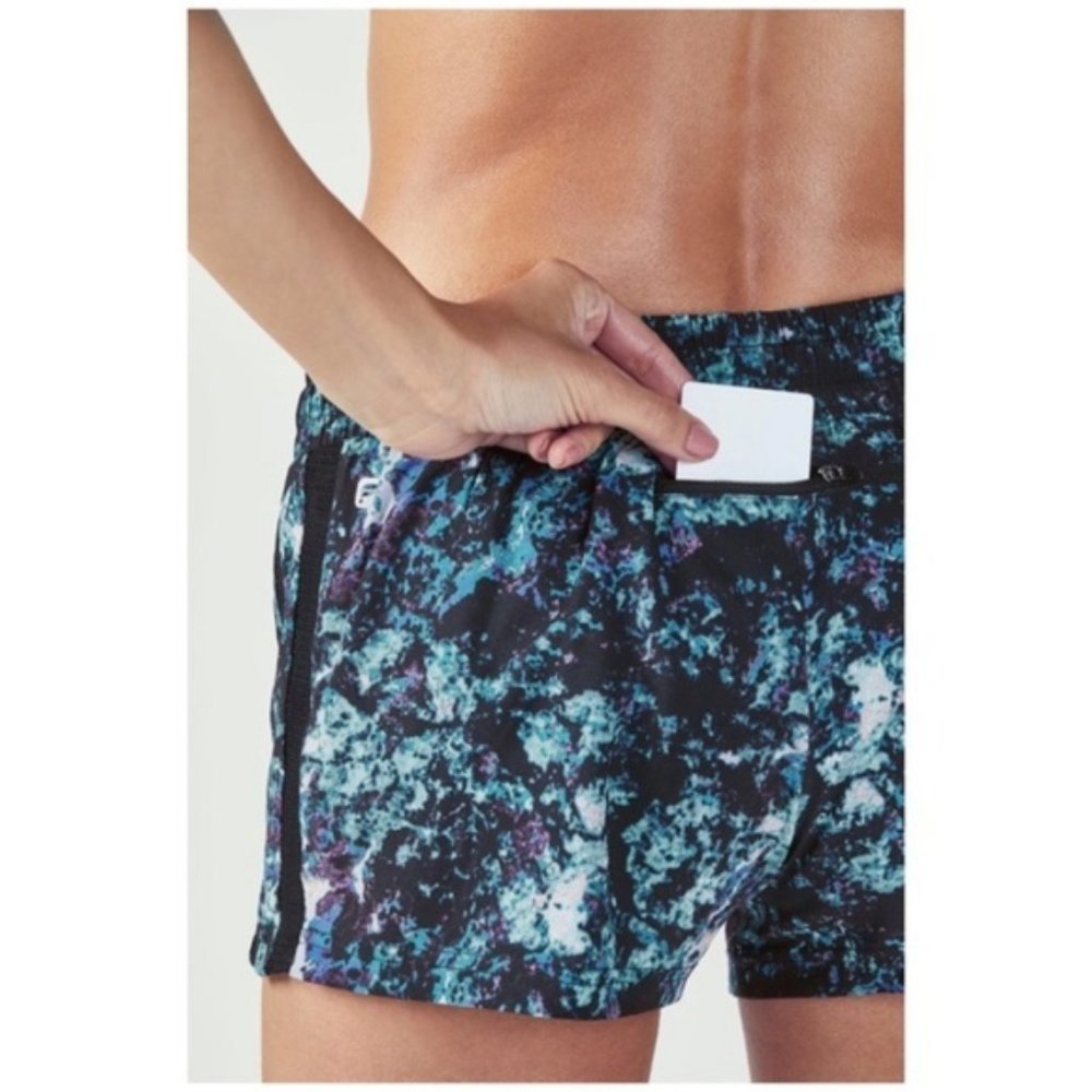 Fabletics Pamela Multicolored Lined Shorts XXL - Picture 4 of 8